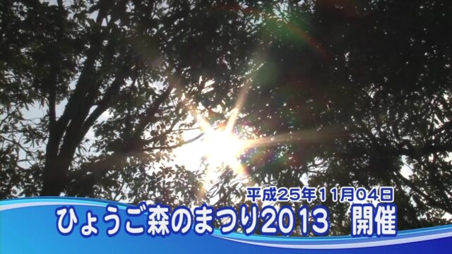 2013年11月4日　ひょうご森のまつり2013