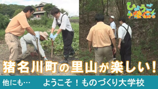 猪名川町の里山探訪♪野菜収穫体験にカフェランチも！（2025年10月5日 ひょうご発信！）